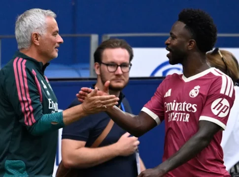 Mourinho Defends Vinicius After Rough Treatment